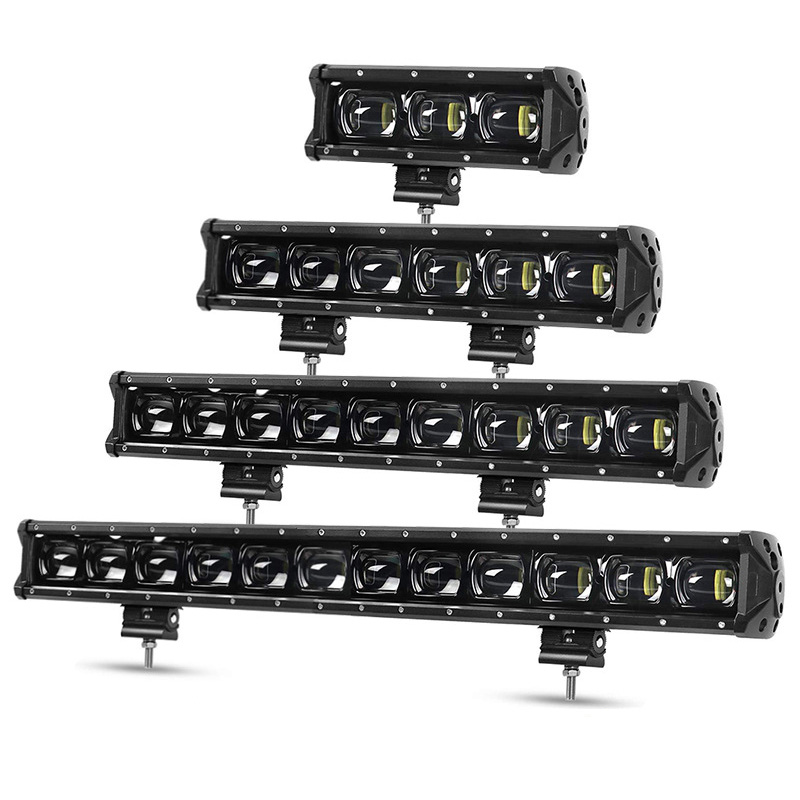 Single Row 9D Straight LED Light Bar