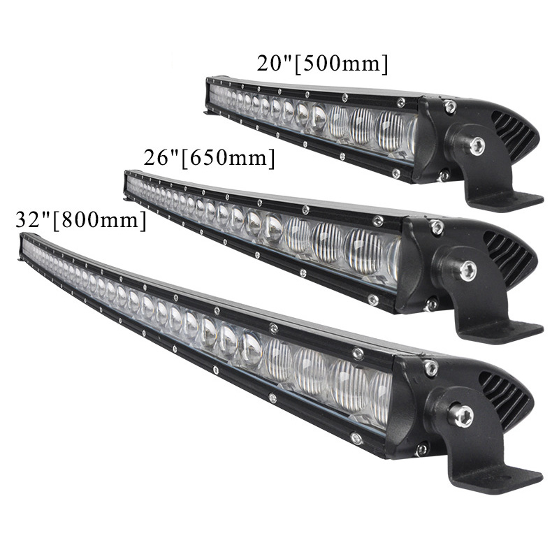 Single Row 4D Curved LED Light Bar