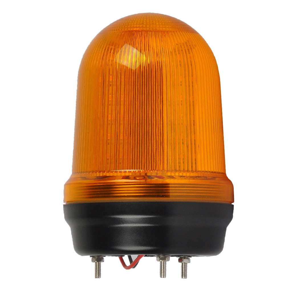 3.7 Inch 15W Screw Mount Amber Rotating LED Beacon Light