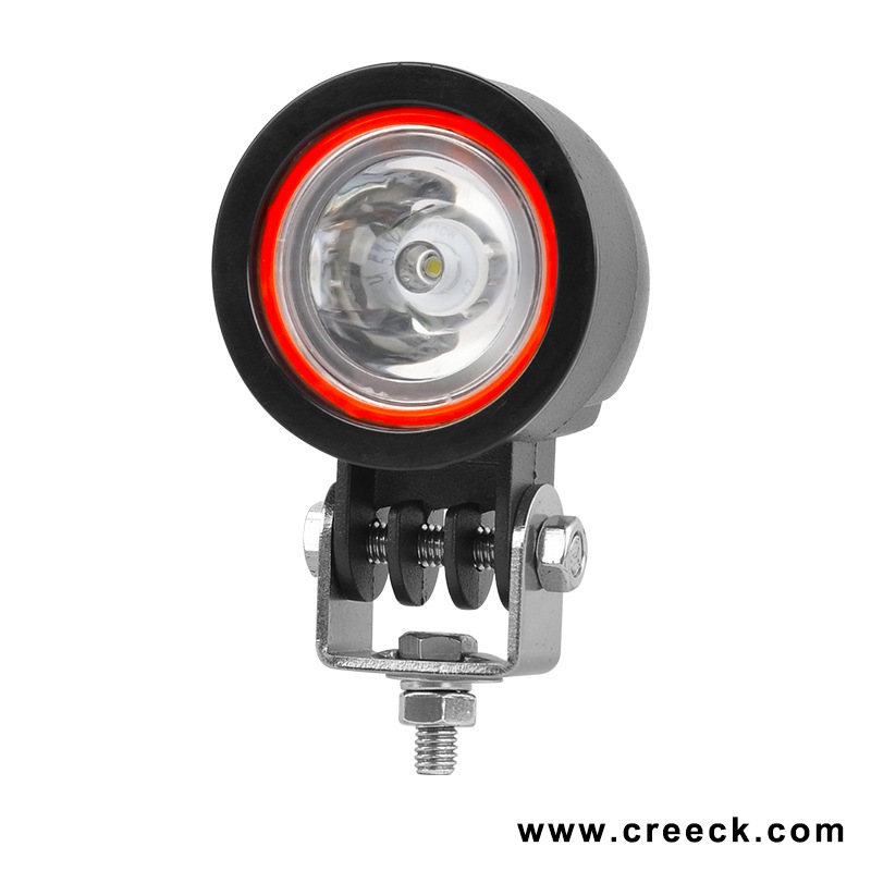 2 Inch 10W Round LED Work Light with Angel Eye