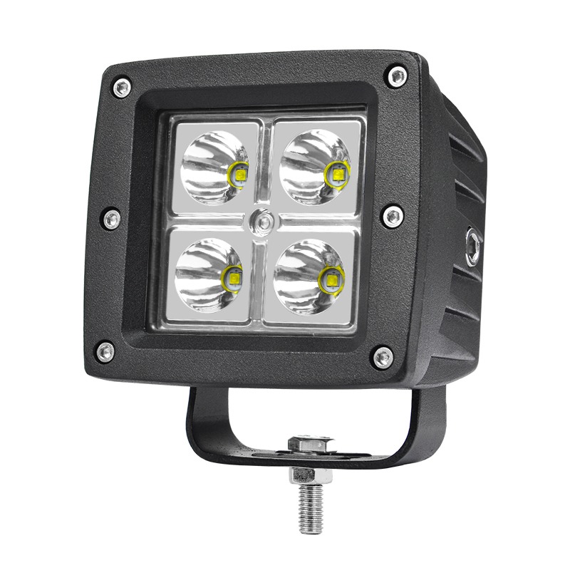 3 Inch 12W Square LED Work Light