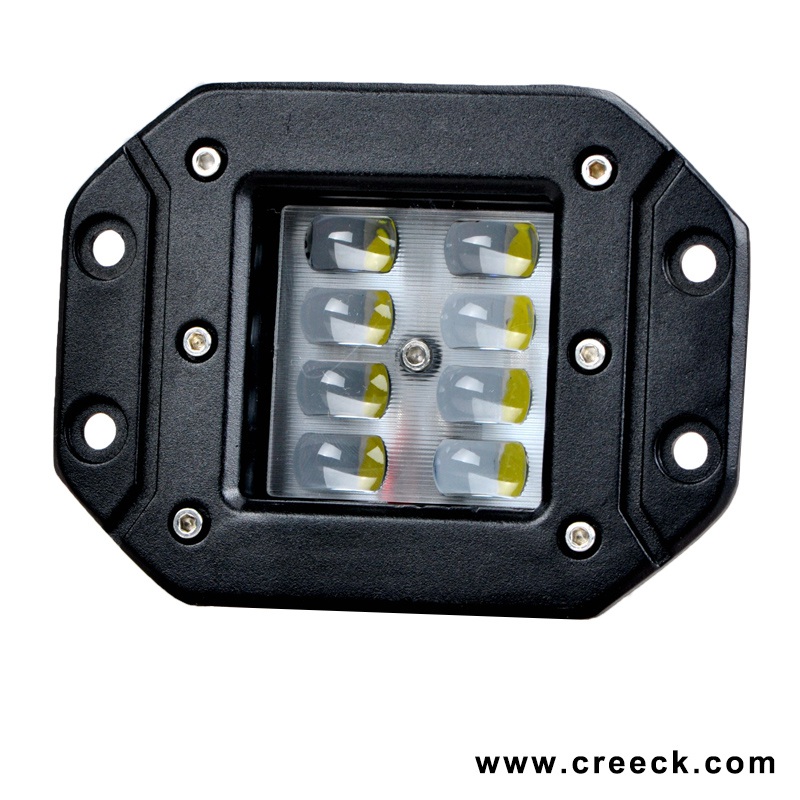 5 Inch 24W Square LED Work Light