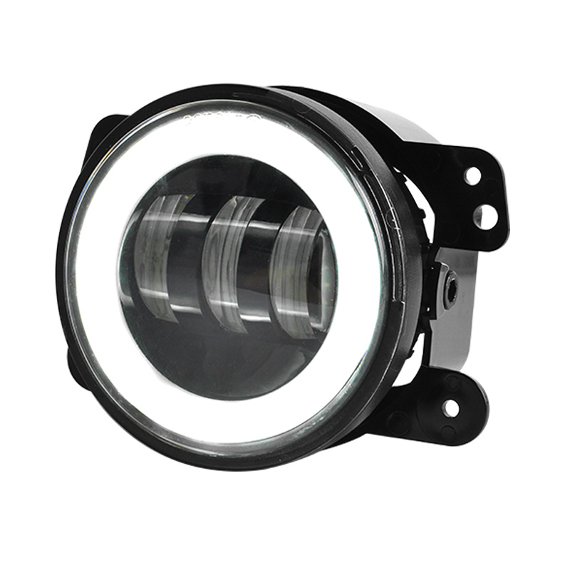 4 Inch 30W Round LED Fog Light with Dual DRL