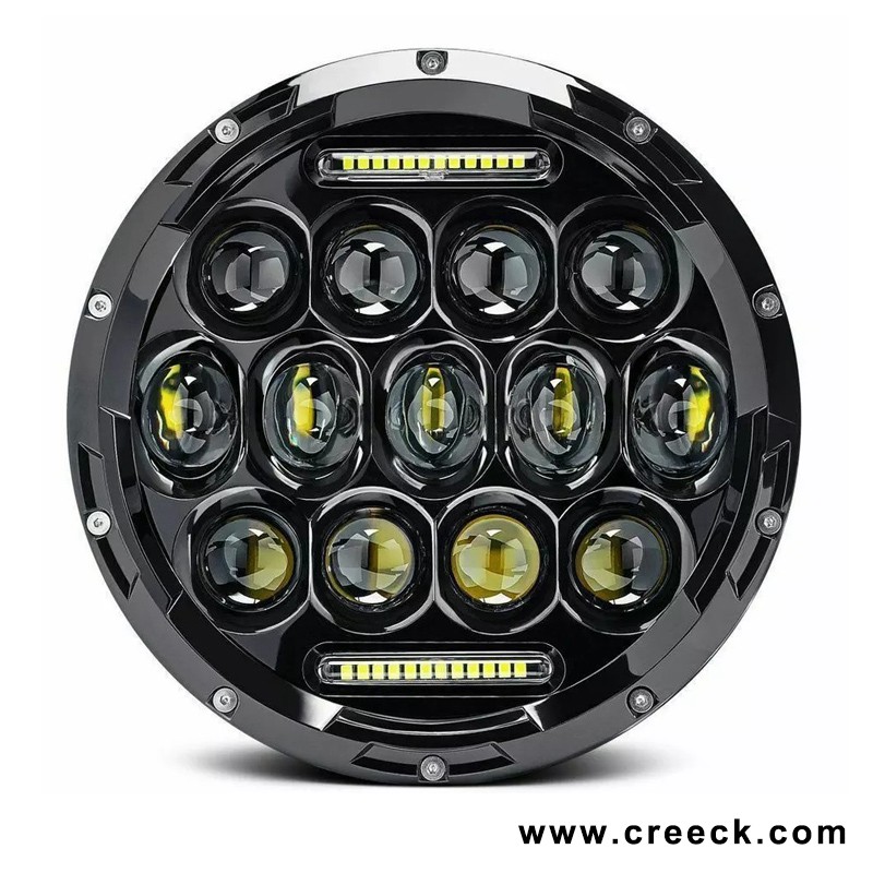 7 Inch 75W Round LED Headlight