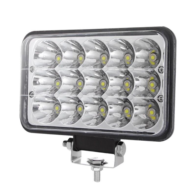 4x6 Inch 45W Square LED Work Light