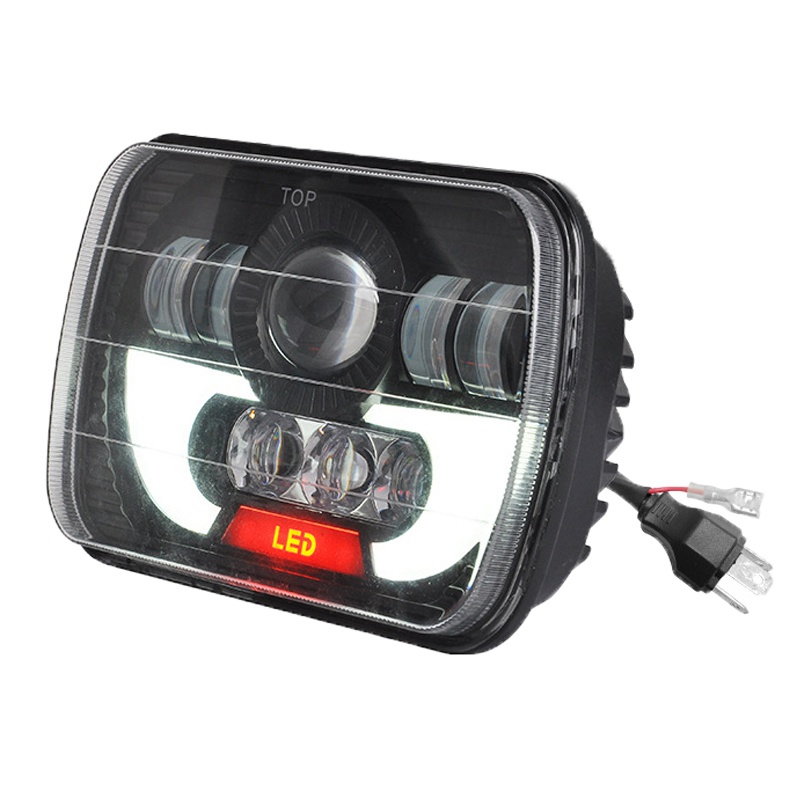 5x7 Inch 90W Square LED Headlight