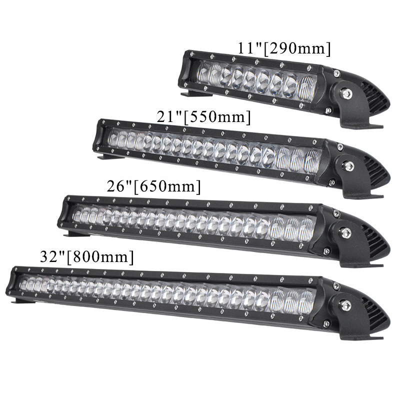 Single Row 4D Straight LED Light Bar