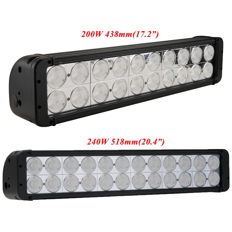 Dual Row Cree 10W LED Light Bar