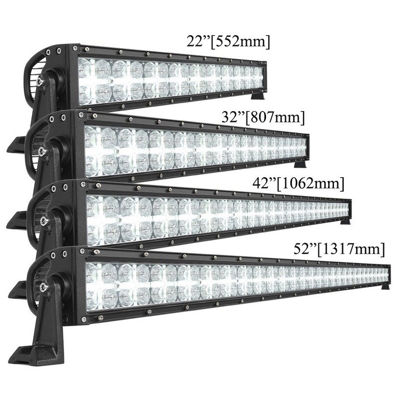 Dual Row 7D Straight LED Light Bar
